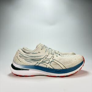 ASICS Gel Kayano 29 White Blue Running Shoes Sneakers 1011B440 Men’s Size 9